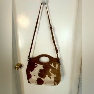 Cowhide Myra Purse